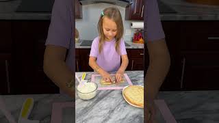 Easy and Delicious Crepes New Obsession kidfriendly breakfastrecipes tinychef crepes protein [upl. by Yarod]