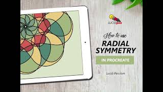 How to use Radial Symmetry in Procreate [upl. by Atiruam510]