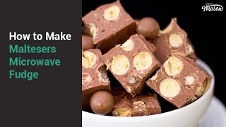 How to Make Microwave Maltesers Fudge [upl. by Odie]