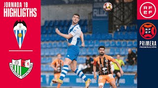 Resumen PrimeraFederación  CD Alcoyano 21 Antequera CF  Jornada 19 Grupo 2 [upl. by Alleahcim]