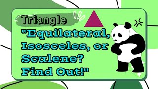 Triangle  Equilateral Isosceles Or Scalene find out justdoitkaro [upl. by Arica]