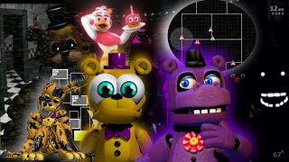 Random Revisit Of Recolors  Ultimate Custom Night  The DJ Mario Mod Collection ft Mister Matt 14 [upl. by Mandel34]