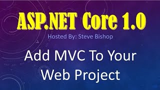 6 ASPNET Core 10 amp MVC Adding MVC To Our Project [upl. by Dibri]