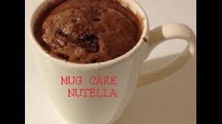 Recette Mug Cake Nutella [upl. by Medorra294]