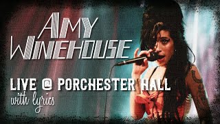 Love Is A Losing Game ● Amy Winehouse Live  Porchester Hall London March 8th 2007 [upl. by Gildas927]