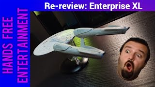 Rereview USS Enterprise2009 XL from Eaglemoss [upl. by Yregram413]