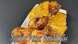 30 Recette Bananes pesées Haïtien🇭🇹 How To Make Haitian Fried Plantains🍌Bannann Peze🍌Vegan 12 [upl. by Fax]