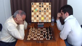 GARRY KASPAROV VS NEPOMNIACHTCHI  World Rapid Chess [upl. by Enilorak]