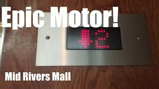 Awesome Motor Westinghouse Hydraulic Elevator  Mid Rivers Mall  St Peters MO [upl. by Racso317]