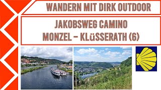 Jakobsweg Camino MonzelKlüsserath 6  Wandern an der Mosel  Dirk Outdoor   03 [upl. by Laurinda]