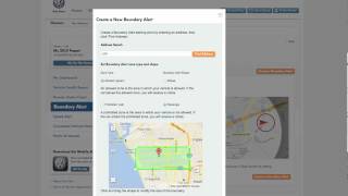 Volkswagen CarNet™ — Setting a Boundary Alert Via the Web Portal [upl. by Kcirdek]