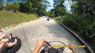 Street Bobsledding at Sentosa Singapore [upl. by Tyrus541]