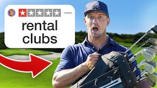 I Played With Normal Golf Clubs For The First Time In 15 Years [upl. by Agiaf]