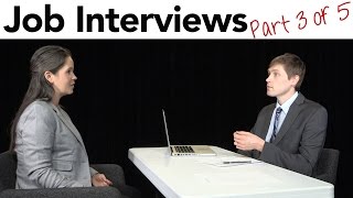 How to Interview for a Job in American English part 35 [upl. by Nibot98]