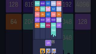 8192 puntos x2 Puzzles Game games erwinmendozac puzzle shortgame shorts videojuegos fyp [upl. by Jori]