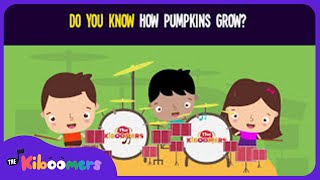 Do You Know How Pumpkins Grow Lyric Video  The Kiboomers Preschool Songs amp Nursery Rhymes [upl. by Zalucki71]