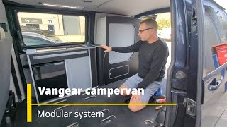 Vangear Campervan Modular kitchen System [upl. by Celie]