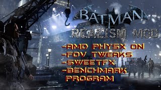 quotBatman Arkham Originsquot Realism Mod Download 1080p TRUE HD [upl. by Analah]