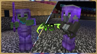 Netherite Zombie Vs Netherite Vindicator [upl. by Ahsitnauq591]