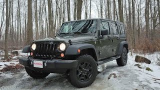 2016 Jeep Wrangler Willys Review [upl. by Timms]