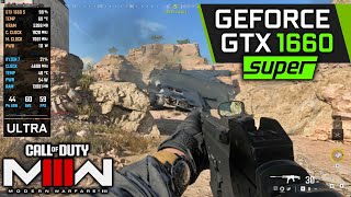 GTX 1660 Super  COD Modern Warfare 3 Multiplayer [upl. by Burbank662]