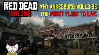 Why Annesburg Would Be The Worst Town To Live In Red Dead Redemption Real History Lore [upl. by Corotto]