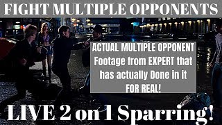 Fight Multiple Opponents Survive Multiple Attackers Real 2 on 1 Fighting Footage Funny too [upl. by Minardi]