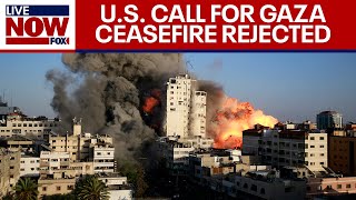 IsraelHamas war US calls for ceasefire in Gaza vetoed in UN by Russia amp China  LiveNOW from FOX [upl. by Erdnuaed]