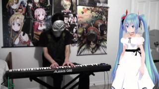 Skyrim The Dragonborn Comes feat Hatsune Miku  Zenpaku Piano Cover [upl. by Kurtis233]