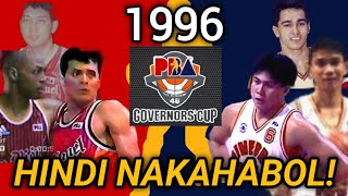 Full Game PBA 1996 Semifinals Governors Cup Ginebra vs San Miguel [upl. by Lalib]