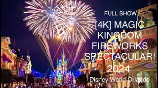 4K Magic Kingdom Fireworks Spectacular amp randomly being blessed by ResortTV1 🙏🎇 7272024 [upl. by Radford594]