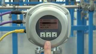 Simulating Flow Rate – Promag 53 Promass 83 Prosonic 93 [upl. by Eidde]