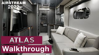 Airstream 2022 Atlas Touring Coach Walkthrough [upl. by Niatsirk]