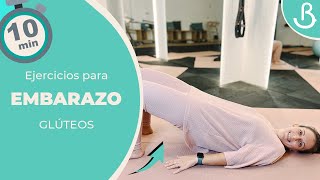 🤰🍑 EJERCICIOS de GLÚTEO para EMBARAZO  Baby Suite Fitness [upl. by Joo]