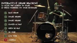 Interactive YouTube drum machine [upl. by Theodore]