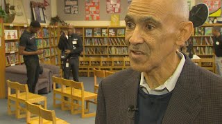 Former NFL coach Tony Dungy helps kick off a new fatherhood program in Fort Worth [upl. by Ruelu]