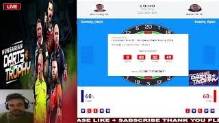 Hungarian Darts Trophy  PDC Darts  European Tour 11 Watch Along [upl. by Ajar]