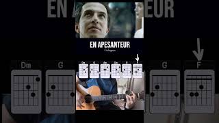 En apesanteur  Calogero Cover guitare avec accords guitar tutorial musique calogero [upl. by Akcire]