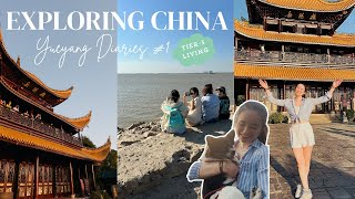 Exploring CHINA  Yueyang Diaries 1 [upl. by Ellga]