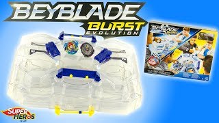 BEYBLADE BURST Set de Combat Double Surface Valtryek Noctemis Toupies Jouet Hasbro Review Noel 2018 [upl. by Nelyahs359]