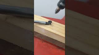 Another way to remove a spinning screw short woodworking [upl. by Elianore]