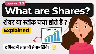 What are Shares Shares Kya Hote Hai Company Shares Explained in Hindi [upl. by Marika]