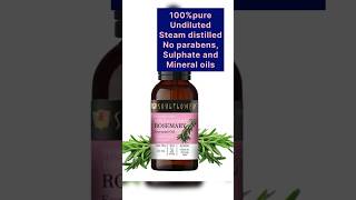 Best ROSEMARY OILS for HAIR GROWTH  rosemaryoil shorts yt dr drdeepti [upl. by Stavro]