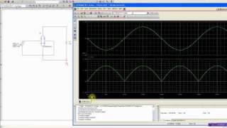 Simulation of Bridge DiodeD5SB60 using PSpice [upl. by Dael]