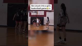 Bro Snuck Into A Girls Basketball Game [upl. by Solita]