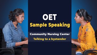 OET Sample Speaking [upl. by Caughey]