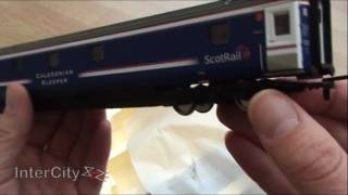 Opening the class 90 Caledonian Sleeper train pack by Hornby [upl. by Azarcon]