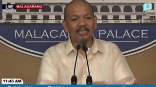 Press briefing of Presidential Spokesperson Ernesto Abella October 12 2016 [upl. by Yrogiarc]