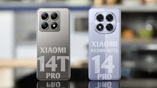 Xiaomi 14t Pro vs Redmi note 14 pro  14t pro vs note 14 pro  specs and review 🔥 [upl. by Nothgiel]