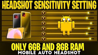 Free Fire Auto Headshot Trick 2024 Sensitivity  6gb 8gb Ram Headshot Sensitivity Setting [upl. by Leopoldine]